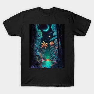 paradise  under moon T-Shirt